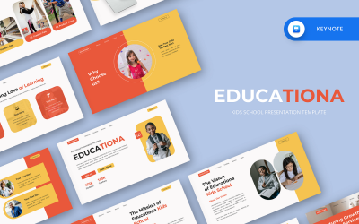 Educationa - Keynote-sjabloon voor kinderscholen