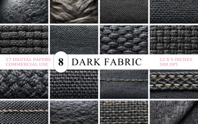 Premium Black Woven Fabric Texture Backgrounds | Dark Fabric Texture | Luxury Denim &amp;amp; Fabric