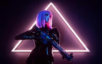 Retro synthwave taneční elektronika