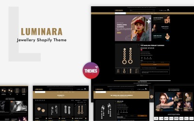 Luminara - тема Shopify для ювелірних виробів - OS 2.0