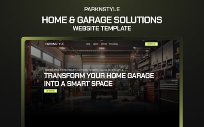 ParkNStyle - Home &amp;amp; Garage Solutions Elementor Template