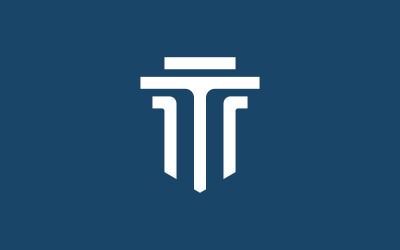 Pillar Logo Design for law firm V.12