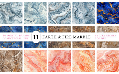 Earth and Flame Marble Texture | Bold Earth &amp;amp; Fire Marble Backgrounds |Rustic Fire Marble Bg
