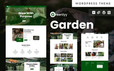 Greenlyy – WordPress Elementor Theme für Garten- und Landschaftsbau