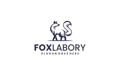 Monokrom Fox Logo Tasarımı