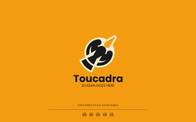 Monokrom Tukan Logo Tasarımı