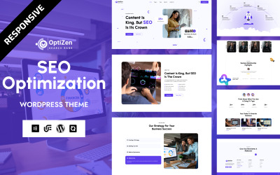 OptiZen - Dijital Pazarlama ve SEO Ajansı WordPress Elementor Teması
