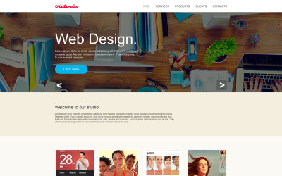 Muse šablona Webový Design #53463