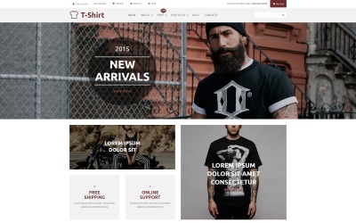 Responsive T-Shirt Shop Woocommerce #53419