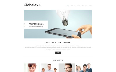 Reszponzív Business Agency Joomla sablon 53454