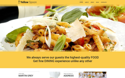 Thème WordPress pour la gestion des restaurants