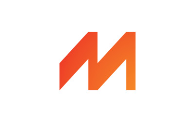 Letter M logo design template elements, V0