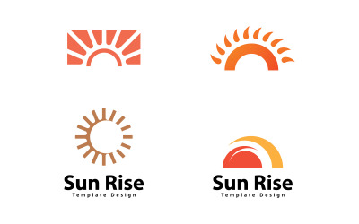 Sun  Logo Vector Design Template V,15