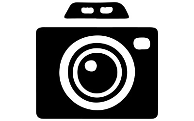 Une petite illustration d&amp;#39;appareil photo moderne