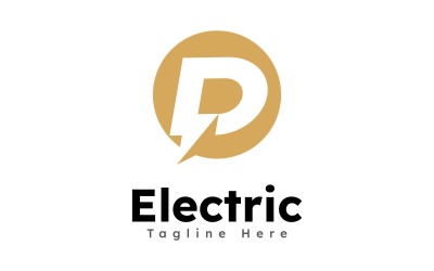 Electric logo  icon  symbol  template, desig11n V