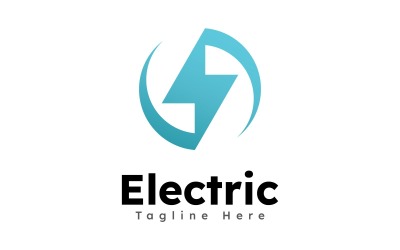 Electric logo  icon  symbol  template, desig5n V