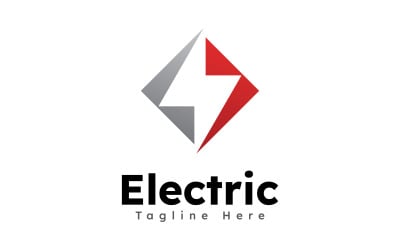 Electric logo  icon  symbol  template, desig7n V