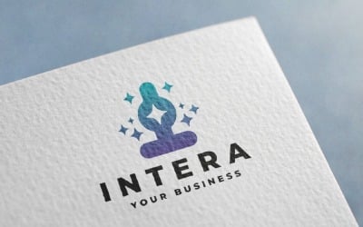 Лампа Intera Genie с блестящим логотипом