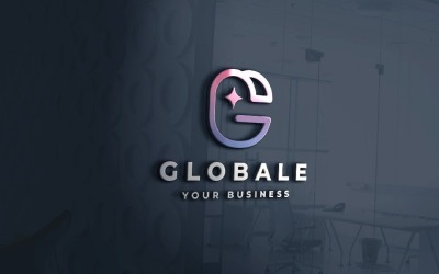 Логотип Globale Letter G Star