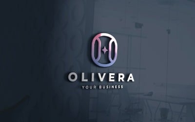 Olivera Abstract O Star Logo