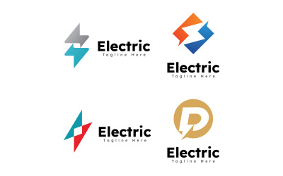 Electric logo  icon  symbol  template desig13n
