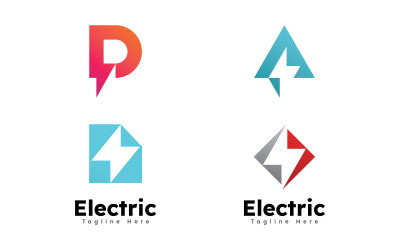 Electric logo  icon  symbol  template desig14n