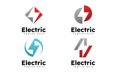 Electric logo  icon  symbol  template desig15n
