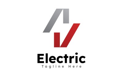 Electric logo  icon  symbol  template desig8n