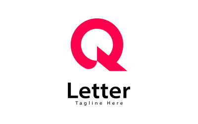 Letter Q logo design template, elements V11