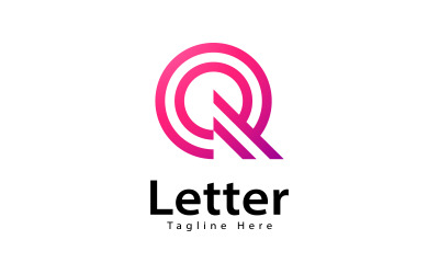 Letter Q logo design template, elements V2