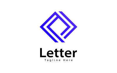 Letter Q logo design template, elements V4