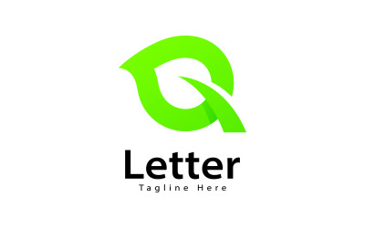 Letter Q logo design template, elements V5