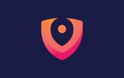 Shield logo icon design vector element V2