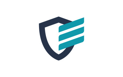 Shield logo icon design vector element V8