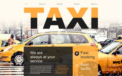 Taxi Muse Template Template Muse №53550