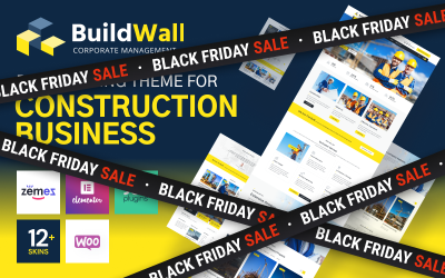 Tema De WordPress "BuildWall - Construction Company Multipurpose" #53591