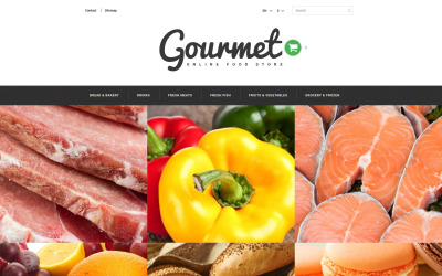 Tema PrestaShop del negozio di alimentari