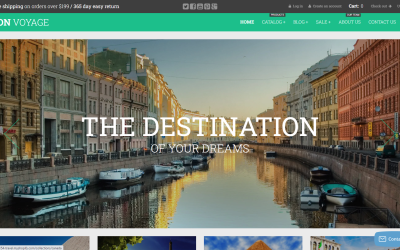 Thème Shopify Bon Voyage