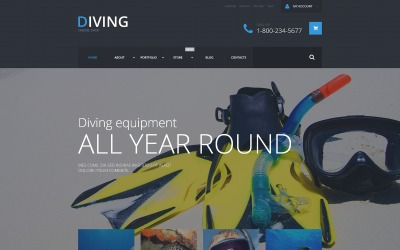 WooCommerce Theme namens "Sports Shop" #53544