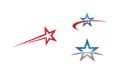 Star speed Concept Logo Illustration design template v1.3