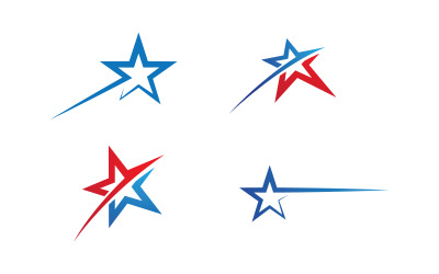 Star speed Concept Logo Illustration design template v1.6