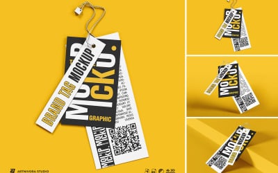 Brand Tag Mockup Sets Design