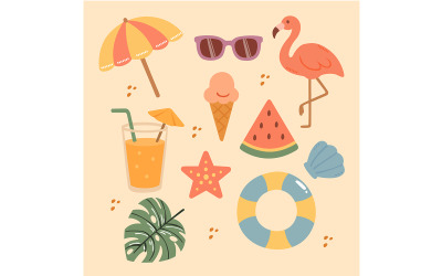 Collection of Summer and the Beach