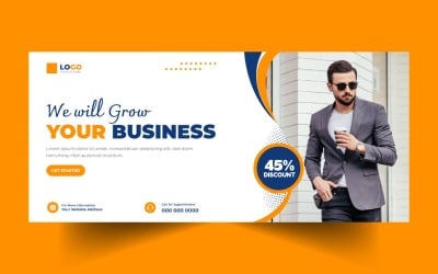 Digital Marketing Social Media Cover Banner Ver-14