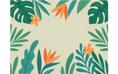 Floral Pattern with Colorful Flowers