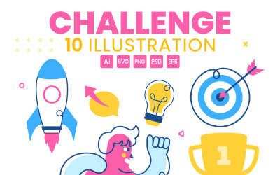 10 Business Challenge Illustration