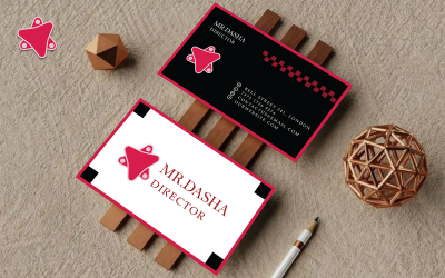 Sleek Modern Business Card Design