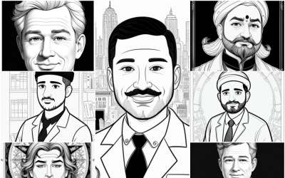 Professional Portrait Collection - AI Art Showcase