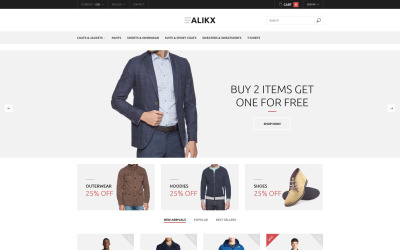 Alikx PrestaShop Teması