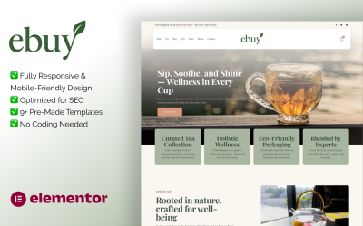 Ebuy Elementor-sjabloonkit